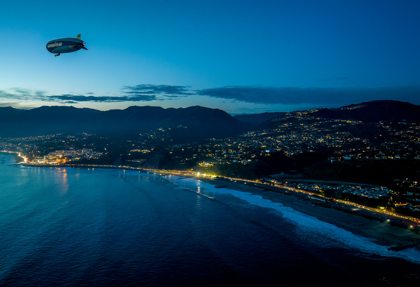 Twilight Over the Coast